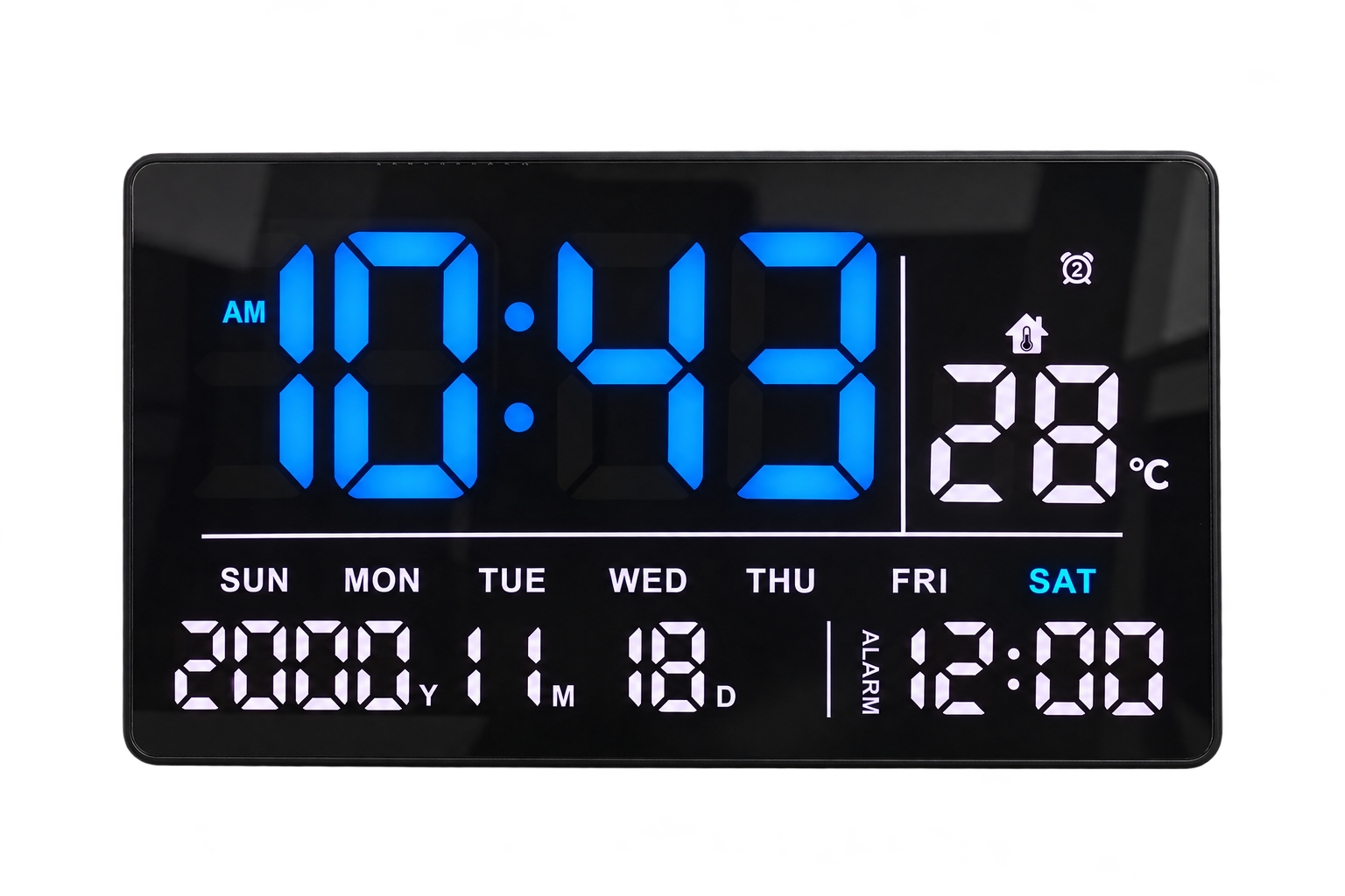 LED Digital Clock Camera
